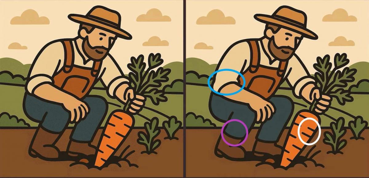 Interesante test de inteligencia: intenta encontrar tres diferencias en una foto en 19 segundos